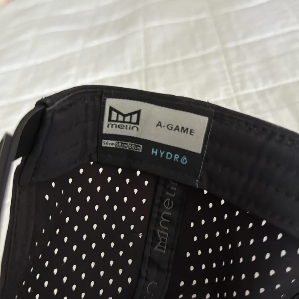Melin Brand Black Trucker Logo Cap